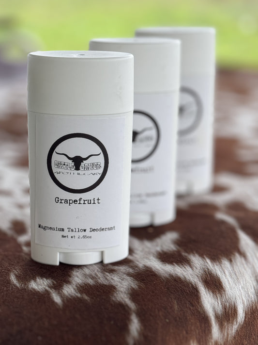 Magnesium Tallow Deodorant 3 Pack