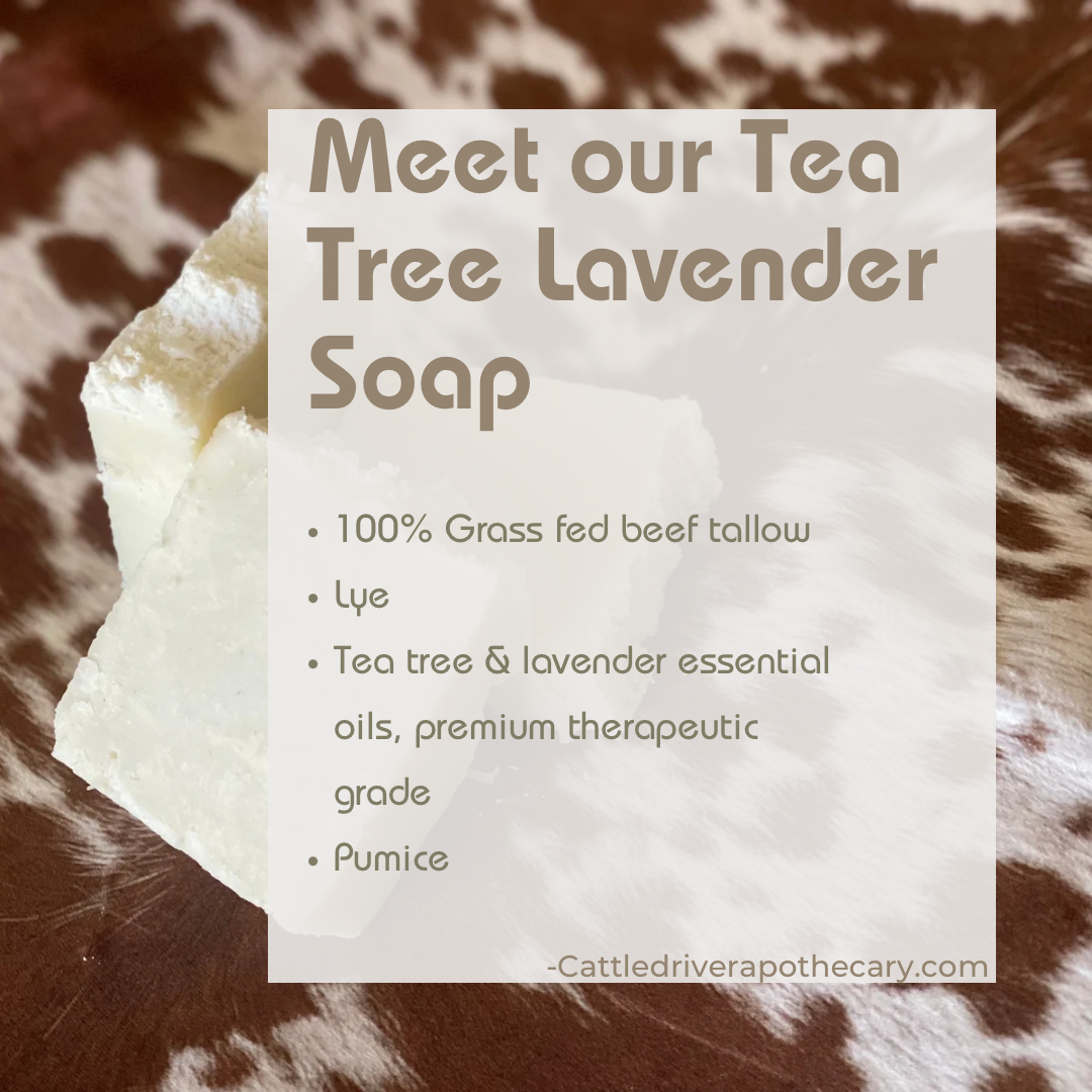 Tea Tree Lavender with Pumice
