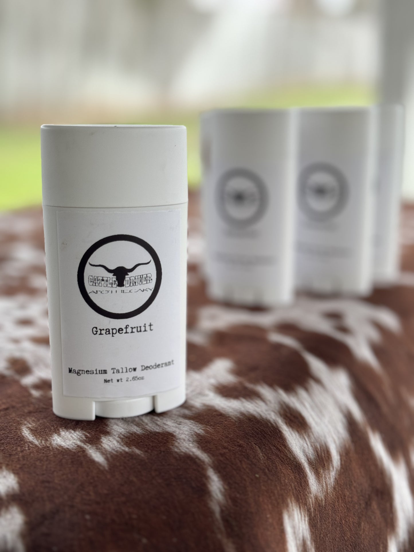 Magnesium Tallow Deodorant 3 Pack