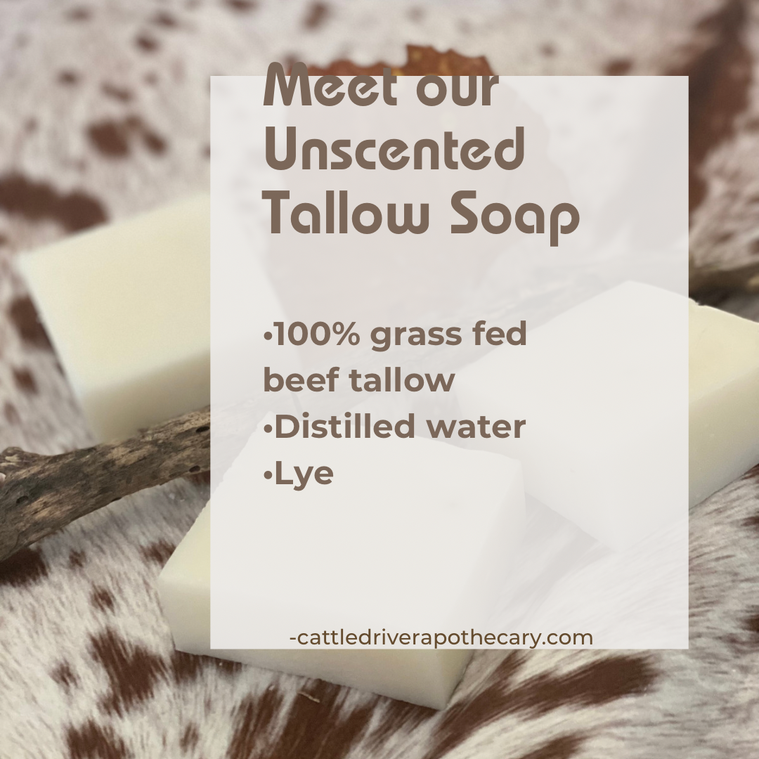 Unscented Tallow Soap